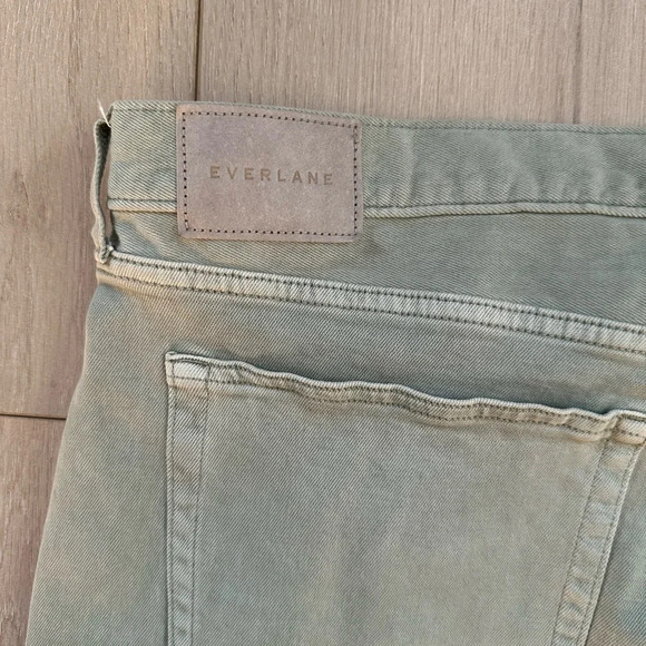 Everlane The Slim Jean Fit Sage Green Size 40x30 - Picture 6 of 8
